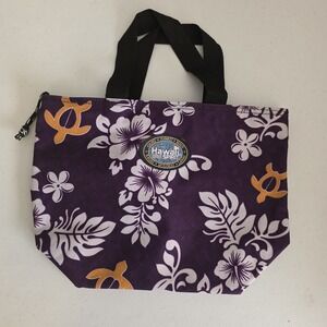 Hawaiian Tote Hawaii Spirit Multicolor  Print Bag Handbag Purse Travel NWOT